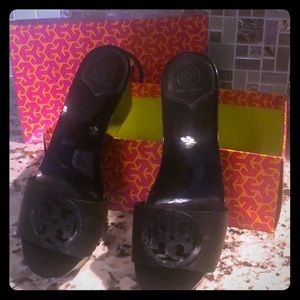 Tory Burch platform slide